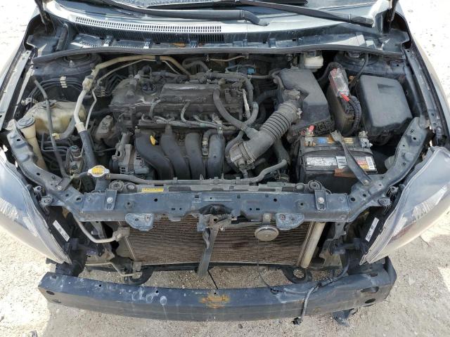 2T1BU4EE4AC479684 - 2010 TOYOTA COROLLA BASE BLACK photo 11