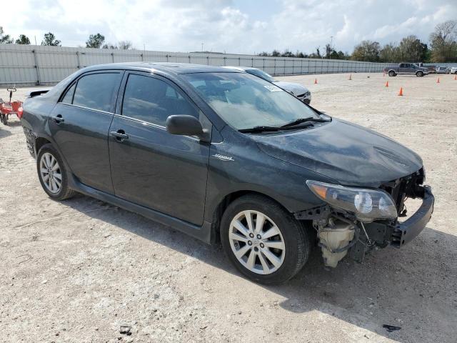 2T1BU4EE4AC479684 - 2010 TOYOTA COROLLA BASE BLACK photo 4