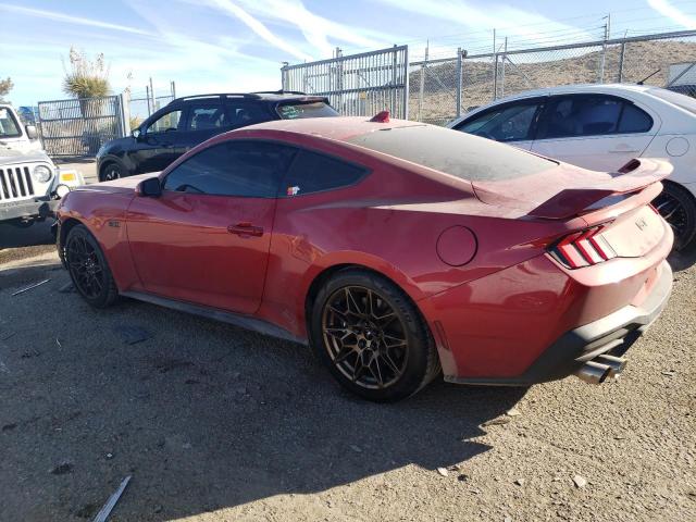 1FA6P8CFXR5400982 - 2024 FORD MUSTANG GT RED photo 2