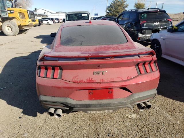 1FA6P8CFXR5400982 - 2024 FORD MUSTANG GT RED photo 6