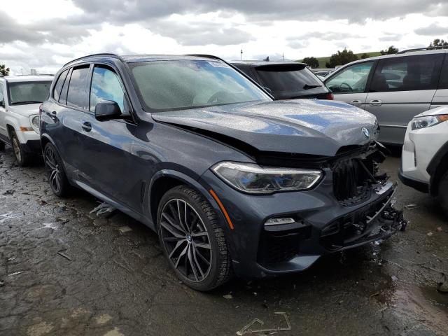 5UXCR6C08M9G35942 - 2021 BMW X5 XDRIVE40I BLUE photo 4