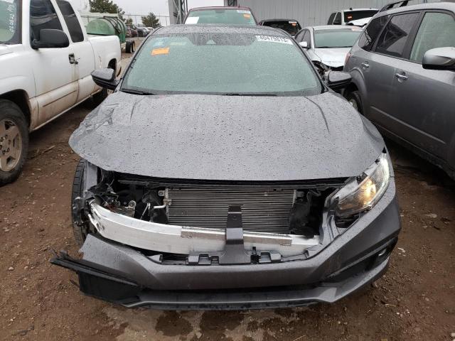 2HGFC2F85KH540535 - 2019 HONDA CIVIC SPORT GRAY photo 5