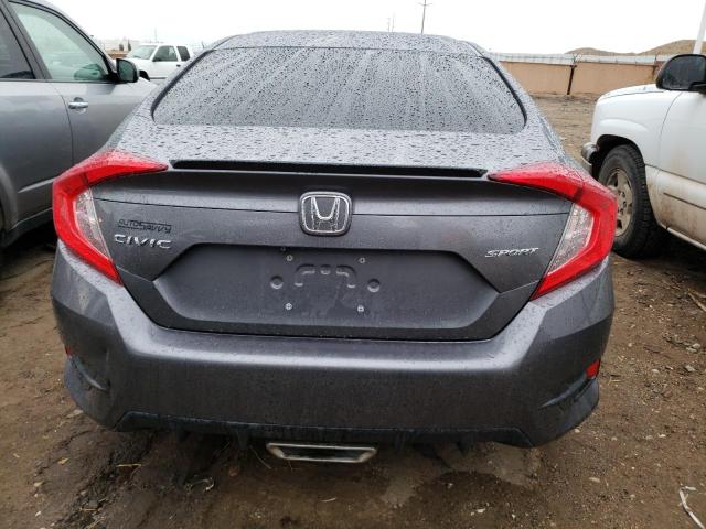 2HGFC2F85KH540535 - 2019 HONDA CIVIC SPORT GRAY photo 6