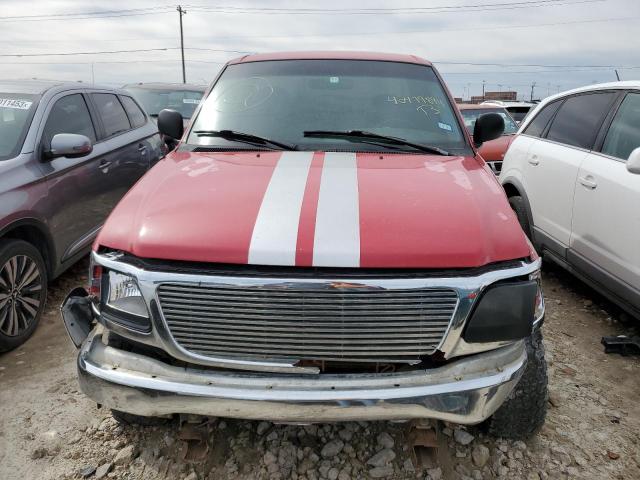 1FTZF0720YKA32508 - 2000 FORD F150 RED photo 5