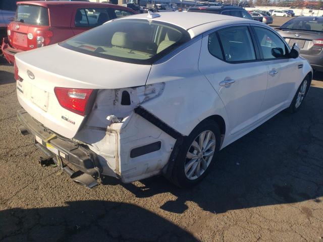 5XXGN4A73FG494171 - 2015 KIA OPTIMA EX WHITE photo 3