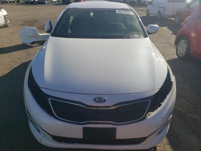 5XXGN4A73FG494171 - 2015 KIA OPTIMA EX WHITE photo 5