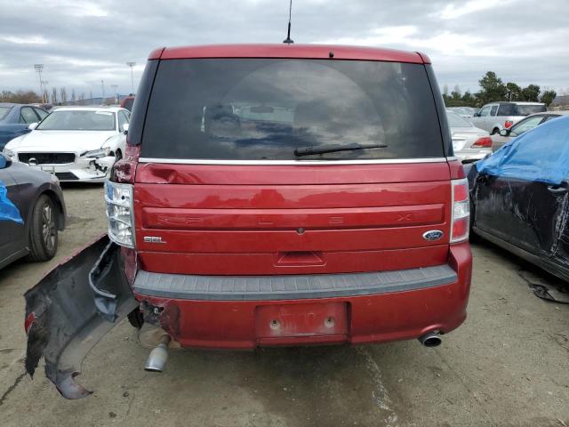 2FMGK5C86GBA06753 - 2016 FORD FLEX SEL RED photo 6