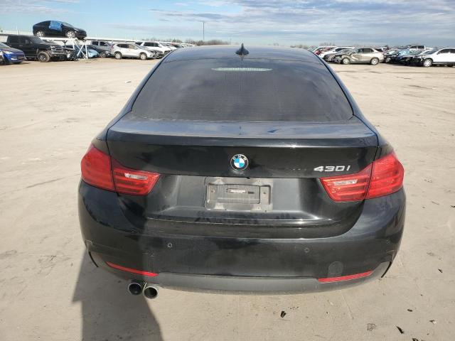 WBA4F7C3XHG787635 - 2017 BMW 430I GRAN COUPE BLACK photo 6