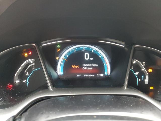 2HGFC1F77GH643061 - 2016 HONDA CIVIC EXL ნაცრისფერი ფოტო 9