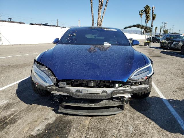5YJSA1E69MF452352 - 2021 TESLA MODEL S Կապույտ լուսանկար 5