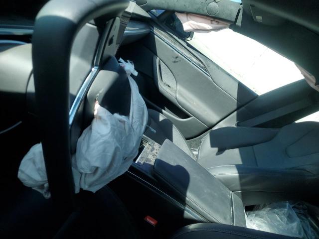 5YJSA1E69MF452352 - 2021 TESLA MODEL S Կապույտ լուսանկար 9