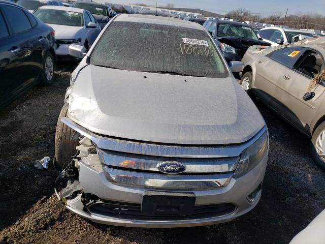 3FAHP0JA8CR108110 - 2012 FORD FUSION SEL SILVER photo 5