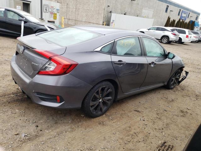 19XFC2F81LE012809 - 2020 HONDA CIVIC SPORT 灰色 照片 3