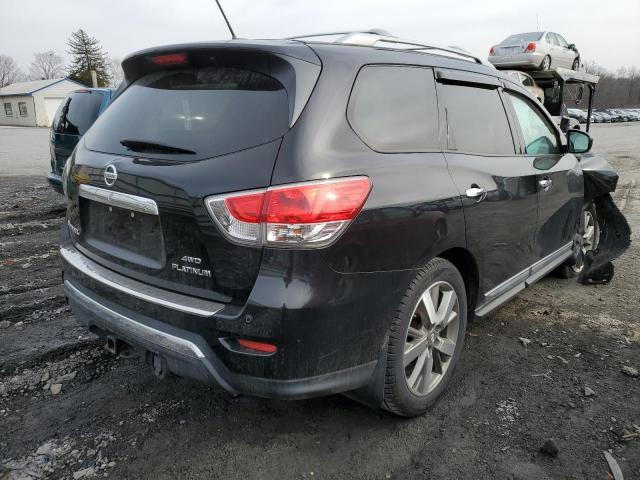5N1AR2MMXEC717705 - 2014 NISSAN PATHFINDER S შავი ფოტო 3