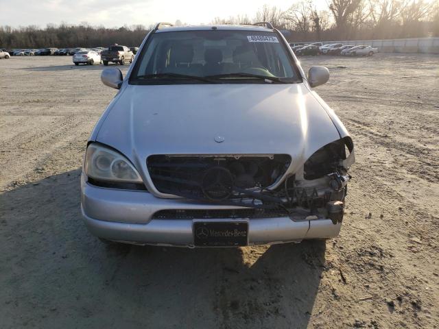 4JGAB54E91A227373 - 2001 MERCEDES-BENZ ML 320 SILVER photo 5