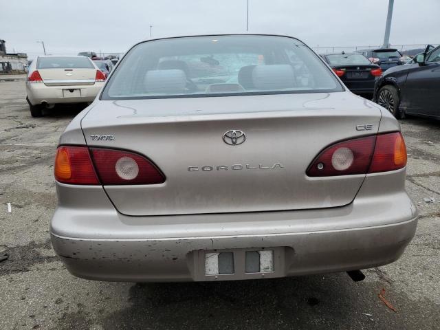 1NXBR12E52Z637440 - 2002 TOYOTA COROLLA CE TAN photo 6