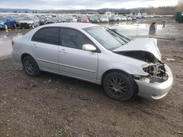 1NXBR32E38Z987587 - 2008 TOYOTA COROLLA CE SILVER photo 4