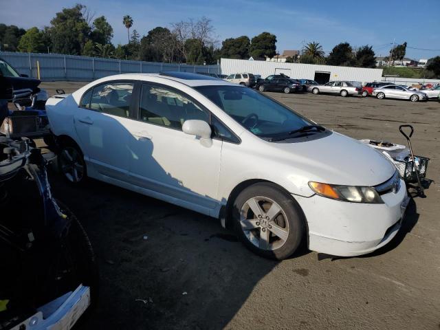 1HGFA16827L114604 - 2007 HONDA CIVIC EX WHITE photo 4