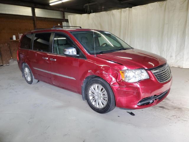 2C4RC1GG4CR134513 - 2012 CHRYSLER TOWN & COU LIMITED RED photo 4