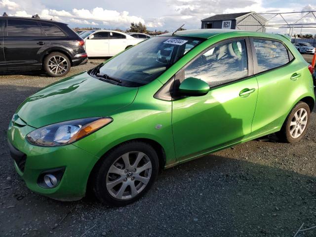 JM1DE1LZ6D0160053 - 2013 MAZDA MAZDA2 GREEN photo 1