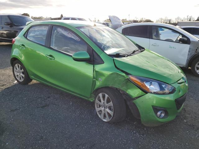 JM1DE1LZ6D0160053 - 2013 MAZDA MAZDA2 GREEN photo 4