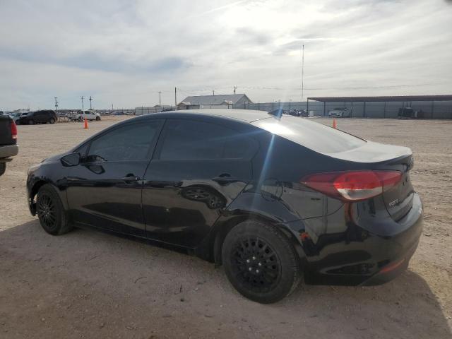 3KPFK4A70HE076781 - 2017 KIA FORTE LX BLACK photo 2