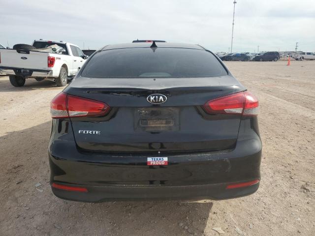 3KPFK4A70HE076781 - 2017 KIA FORTE LX BLACK photo 6