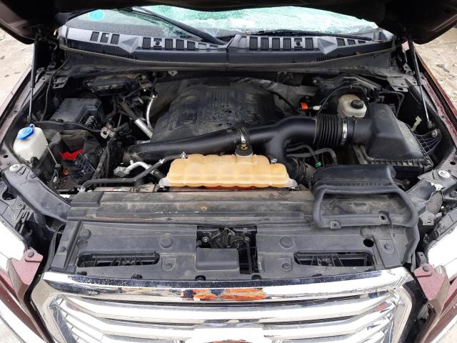 1FTEW1EG4GFC81517 - 2016 FORD F150 SUPERCREW BURGUNDY photo 11