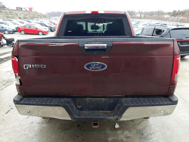 1FTEW1EG4GFC81517 - 2016 FORD F150 SUPERCREW BURGUNDY photo 6