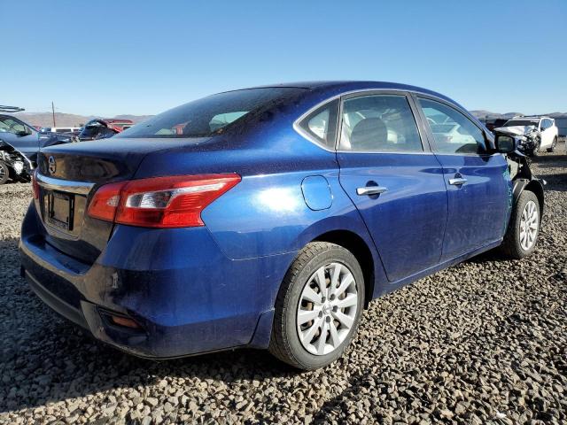 3N1AB7AP4GY298669 - 2016 NISSAN SENTRA S BLUE photo 3