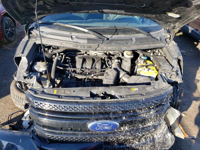 1FM5K8AR1EGB96066 - 2014 FORD EXPLORER POLICE INTERCEPTOR BLACK photo 11