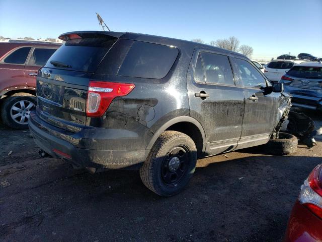 1FM5K8AR1EGB96066 - 2014 FORD EXPLORER POLICE INTERCEPTOR BLACK photo 3