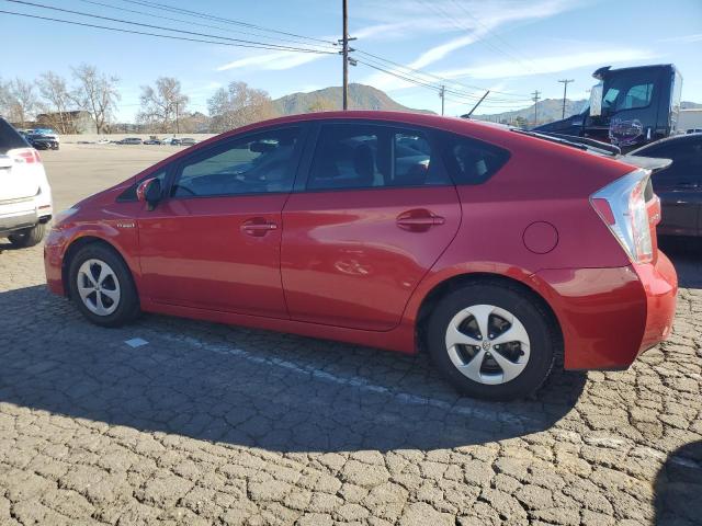 JTDKN3DU9C1533696 - 2012 TOYOTA PRIUS RED photo 2