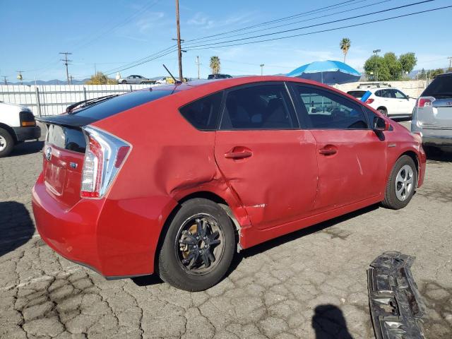 JTDKN3DU9C1533696 - 2012 TOYOTA PRIUS RED photo 3