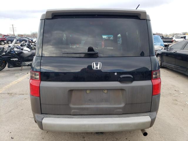 5J6YH27574L013271 - 2004 HONDA ELEMENT EX BLACK photo 6