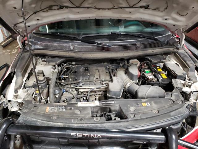 1FM5K8AR2HGB00806 - 2017 FORD EXPLORER POLICE INTERCEPTOR წითელი ფოტო 11