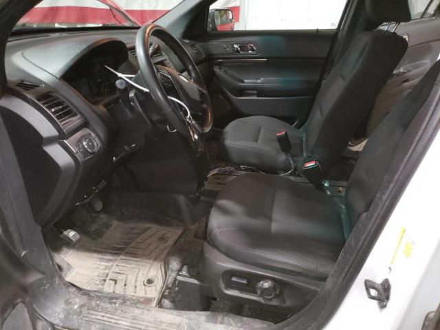 1FM5K8AR2HGB00806 - 2017 FORD EXPLORER POLICE INTERCEPTOR წითელი ფოტო 7