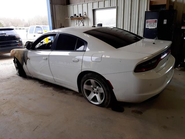 2C3CDXAT7KH616896 - 2019 DODGE CHARGER POLICE WHITE photo 2