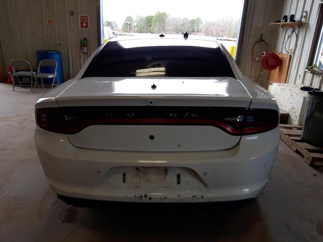 2C3CDXAT7KH616896 - 2019 DODGE CHARGER POLICE WHITE photo 6
