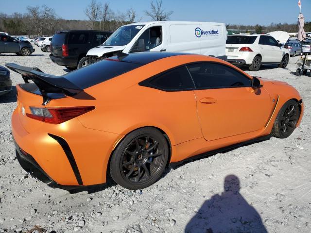 JTHHP5BC4F5002816 - 2015 LEXUS RC-F ORANGE photo 3