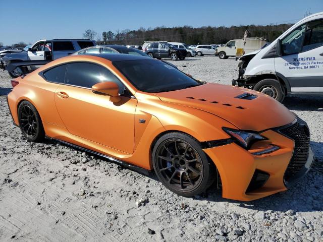 JTHHP5BC4F5002816 - 2015 LEXUS RC-F ORANGE photo 4