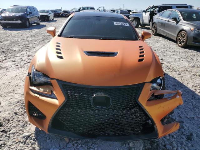 JTHHP5BC4F5002816 - 2015 LEXUS RC-F ORANGE photo 5