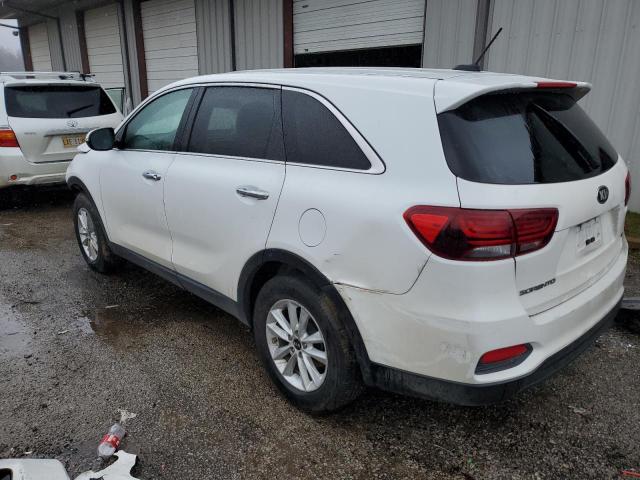 5XYPG4A55KG578670 - 2019 KIA SORENTO LX WHITE photo 2