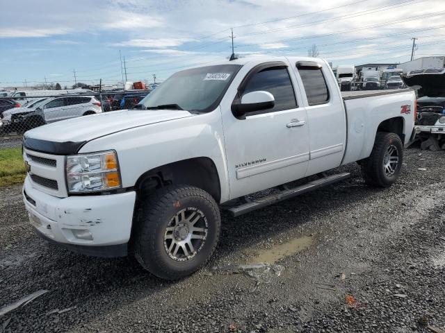 1GCSKTE38AZ236402 - 2010 CHEVROLET SILVERADO K1500 LTZ WHITE photo 1