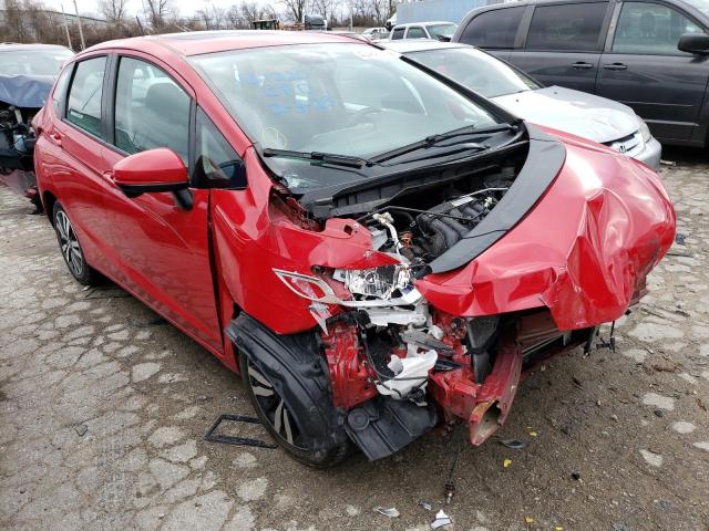 3HGGK5G78HM704692 - 2017 HONDA FIT EX RED photo 4