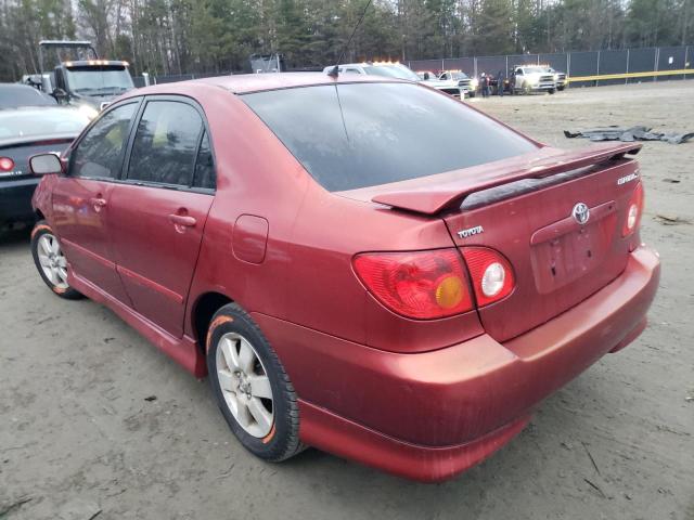 2T1BR32E13C098197 - 2003 TOYOTA COROLLA CE RED photo 2