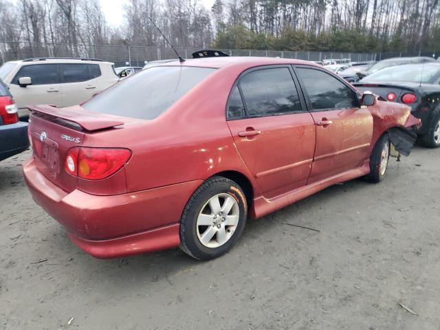 2T1BR32E13C098197 - 2003 TOYOTA COROLLA CE RED photo 3