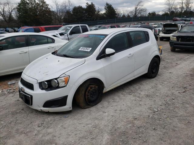 1G1JA6SH6D4189607 - 2013 CHEVROLET SONIC LS 白色 照片 1