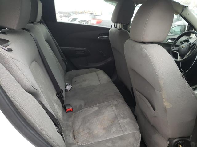 1G1JA6SH6D4189607 - 2013 CHEVROLET SONIC LS 白色 照片 10