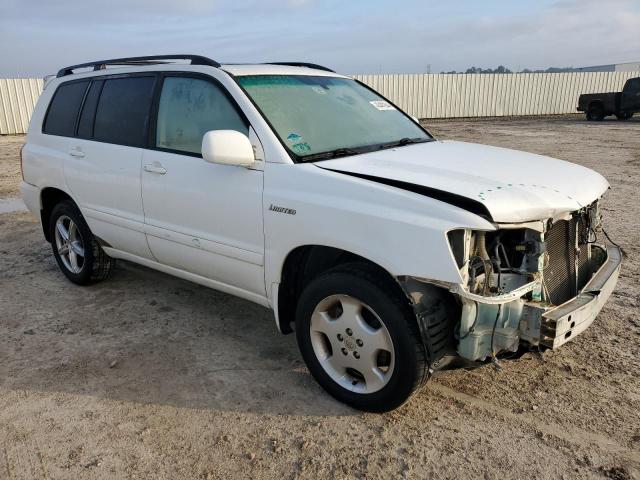 JTEEP21A540036210 - 2004 TOYOTA HIGHLANDER WHITE photo 4